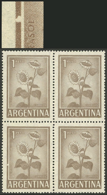 Lot 723 - Argentina general issues -  Guillermo Jalil - Philatino Auction # 2348 ARGENTINA: General auction with material of all periods, including rarities