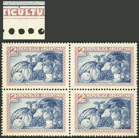 Lot 505 - Argentina general issues -  Guillermo Jalil - Philatino Auction # 2348 ARGENTINA: General auction with material of all periods, including rarities