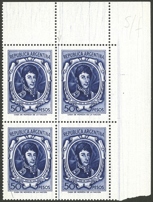Lot 804 - Argentina general issues - Guillermo Jalil - Philatino Auction # 2348 ARGENTINA: General auction with material of all periods, including rarities Lot 804 - Argentina general issues - Guillermo Jalil - Philatino Auction # 2348 ARGENTINA: General auction with material of all periods, including rarities