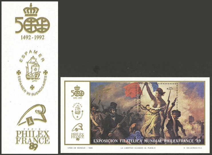 Lot 1122 - Argentina souvenir sheets - Guillermo Jalil - Philatino Auction # 2348 ARGENTINA: General auction with material of all periods, including rarities Lot 1122 - Argentina souvenir sheets - Guillermo Jalil - Philatino Auction # 2348 ARGENTINA: General auction with material of all periods, including rarities