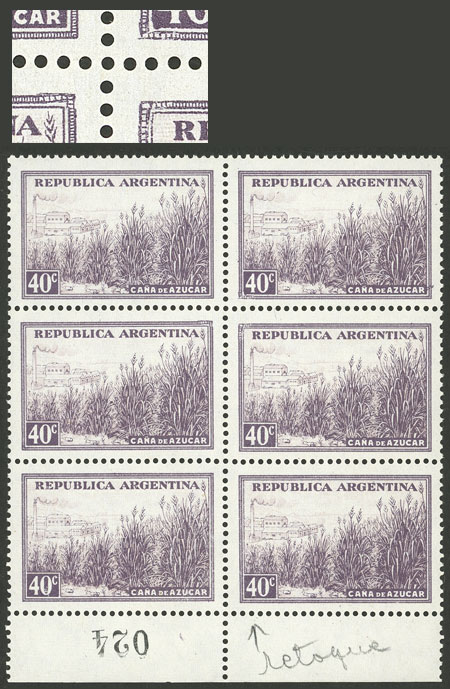 Lot 501 - Argentina general issues -  Guillermo Jalil - Philatino Auction # 2348 ARGENTINA: General auction with material of all periods, including rarities