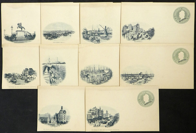 Lot 1331 - Argentina Postal stationery - Guillermo Jalil - Philatino Auction # 2348 ARGENTINA: General auction with material of all periods, including rarities Lot 1331 - Argentina Postal stationery - Guillermo Jalil - Philatino Auction # 2348 ARGENTINA: General auction with material of all periods, including rarities