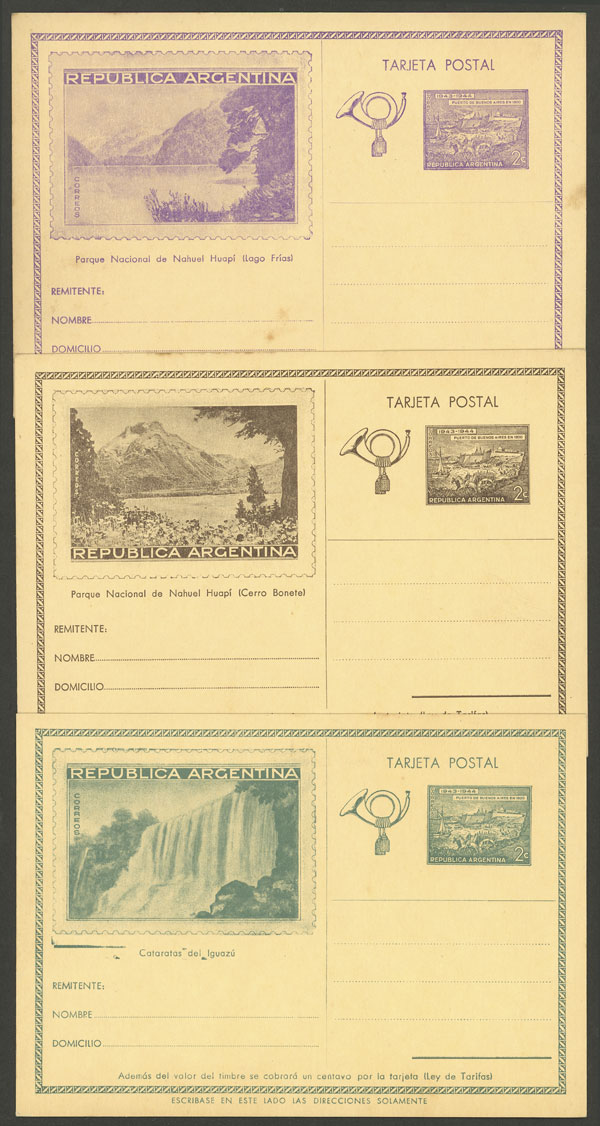 Lot 1343 - Argentina Postal stationery - Guillermo Jalil - Philatino Auction # 2348 ARGENTINA: General auction with material of all periods, including rarities Lot 1343 - Argentina Postal stationery - Guillermo Jalil - Philatino Auction # 2348 ARGENTINA: General auction with material of all periods, including rarities
