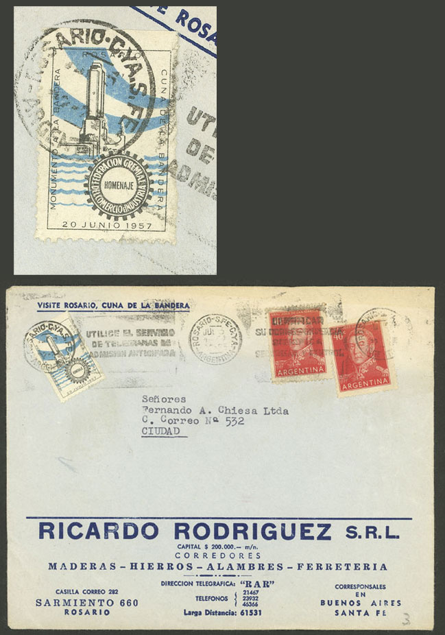 Lot 1538 - Argentina cinderellas - Guillermo Jalil - Philatino Auction # 2348 ARGENTINA: General auction with material of all periods, including rarities Lot 1538 - Argentina cinderellas - Guillermo Jalil - Philatino Auction # 2348 ARGENTINA: General auction with material of all periods, including rarities