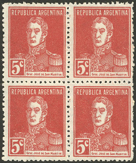 Lot 434 - Argentina general issues - Guillermo Jalil - Philatino Auction # 2348 ARGENTINA: General auction with material of all periods, including rarities Lot 434 - Argentina general issues - Guillermo Jalil - Philatino Auction # 2348 ARGENTINA: General auction with material of all periods, including rarities