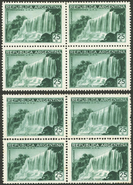 Lot 561 - Argentina general issues -  Guillermo Jalil - Philatino Auction # 2348 ARGENTINA: General auction with material of all periods, including rarities