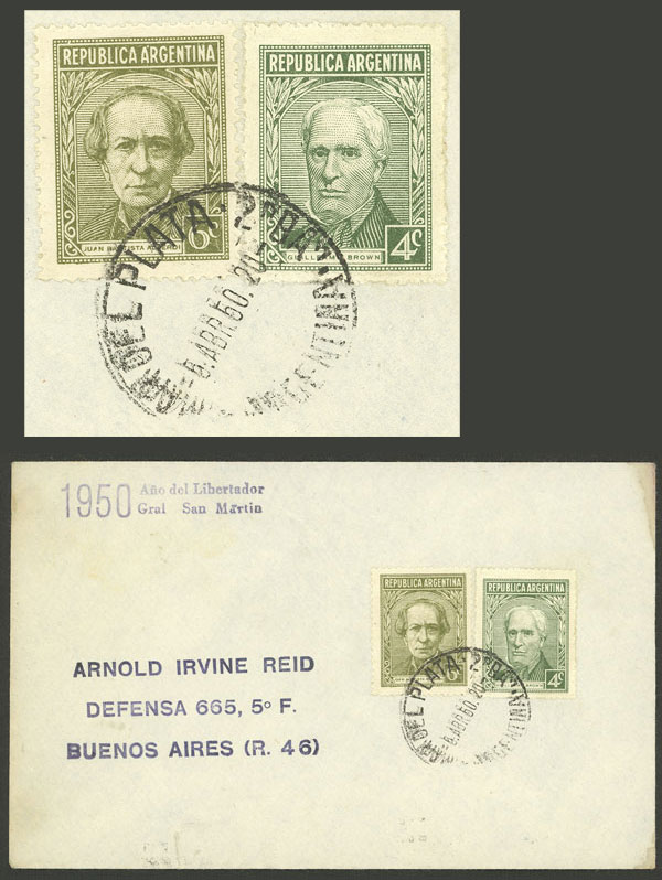 Lot 1399 - Argentina postal history -  Guillermo Jalil - Philatino Auction # 2348 ARGENTINA: General auction with material of all periods, including rarities
