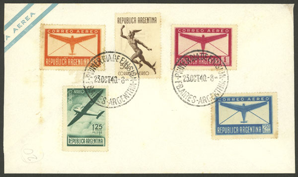Lot 1064 - Argentina airmail - Guillermo Jalil - Philatino Auction # 2348 ARGENTINA: General auction with material of all periods, including rarities Lot 1064 - Argentina airmail - Guillermo Jalil - Philatino Auction # 2348 ARGENTINA: General auction with material of all periods, including rarities