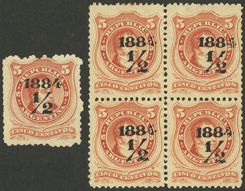 Lot 214 - Argentina general issues - Guillermo Jalil - Philatino Auction # 2348 ARGENTINA: General auction with material of all periods, including rarities Lot 214 - Argentina general issues - Guillermo Jalil - Philatino Auction # 2348 ARGENTINA: General auction with material of all periods, including rarities