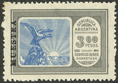 Lot 439 - Argentina general issues - Guillermo Jalil - Philatino Auction # 2348 ARGENTINA: General auction with material of all periods, including rarities Lot 439 - Argentina general issues - Guillermo Jalil - Philatino Auction # 2348 ARGENTINA: General auction with material of all periods, including rarities