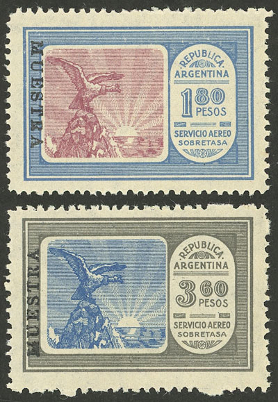 Lot 438 - Argentina general issues - Guillermo Jalil - Philatino Auction # 2348 ARGENTINA: General auction with material of all periods, including rarities Lot 438 - Argentina general issues - Guillermo Jalil - Philatino Auction # 2348 ARGENTINA: General auction with material of all periods, including rarities