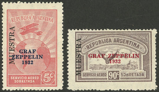 Lot 459 - Argentina general issues -  Guillermo Jalil - Philatino Auction # 2348 ARGENTINA: General auction with material of all periods, including rarities