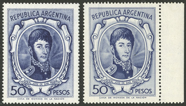 Lot 802 - Argentina general issues - Guillermo Jalil - Philatino Auction # 2348 ARGENTINA: General auction with material of all periods, including rarities Lot 802 - Argentina general issues - Guillermo Jalil - Philatino Auction # 2348 ARGENTINA: General auction with material of all periods, including rarities