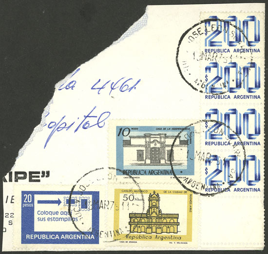 Lot 958 - Argentina general issues - Guillermo Jalil - Philatino Auction # 2348 ARGENTINA: General auction with material of all periods, including rarities Lot 958 - Argentina general issues - Guillermo Jalil - Philatino Auction # 2348 ARGENTINA: General auction with material of all periods, including rarities