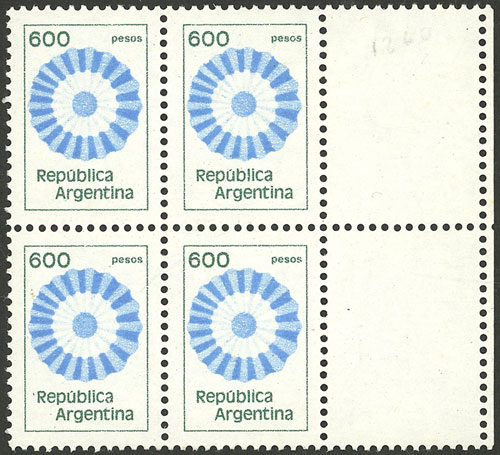 Lot 960 - Argentina general issues - Guillermo Jalil - Philatino Auction # 2348 ARGENTINA: General auction with material of all periods, including rarities Lot 960 - Argentina general issues - Guillermo Jalil - Philatino Auction # 2348 ARGENTINA: General auction with material of all periods, including rarities