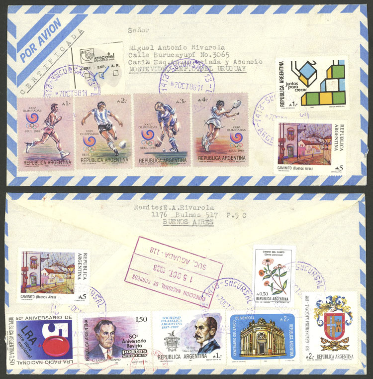 Lot 990 - Argentina general issues - Guillermo Jalil - Philatino Auction # 2348 ARGENTINA: General auction with material of all periods, including rarities Lot 990 - Argentina general issues - Guillermo Jalil - Philatino Auction # 2348 ARGENTINA: General auction with material of all periods, including rarities