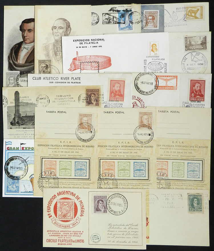 Lot 1387 - Argentina postal history -  Guillermo Jalil - Philatino Auction # 2348 ARGENTINA: General auction with material of all periods, including rarities