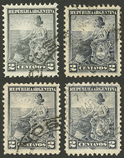 Lot 301 - Argentina general issues - Guillermo Jalil - Philatino Auction # 2348 ARGENTINA: General auction with material of all periods, including rarities Lot 301 - Argentina general issues - Guillermo Jalil - Philatino Auction # 2348 ARGENTINA: General auction with material of all periods, including rarities
