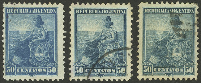 Lot 311 - Argentina general issues - Guillermo Jalil - Philatino Auction # 2348 ARGENTINA: General auction with material of all periods, including rarities Lot 311 - Argentina general issues - Guillermo Jalil - Philatino Auction # 2348 ARGENTINA: General auction with material of all periods, including rarities