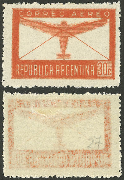 Lot 1073 - Argentina airmail - Guillermo Jalil - Philatino Auction # 2348 ARGENTINA: General auction with material of all periods, including rarities Lot 1073 - Argentina airmail - Guillermo Jalil - Philatino Auction # 2348 ARGENTINA: General auction with material of all periods, including rarities