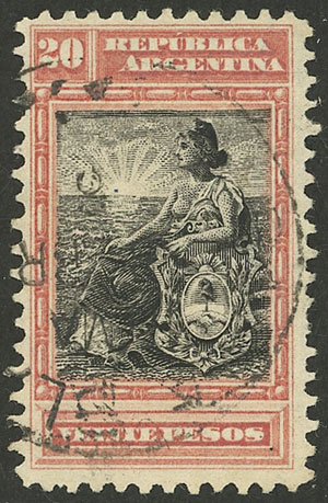 Lot 316 - Argentina general issues - Guillermo Jalil - Philatino Auction # 2348 ARGENTINA: General auction with material of all periods, including rarities Lot 316 - Argentina general issues - Guillermo Jalil - Philatino Auction # 2348 ARGENTINA: General auction with material of all periods, including rarities