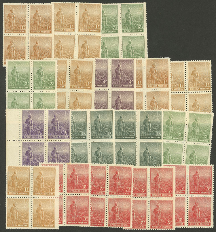 Lot 1496 - Argentina Lots and Collections -  Guillermo Jalil - Philatino Auction # 2348 ARGENTINA: General auction with material of all periods, including rarities