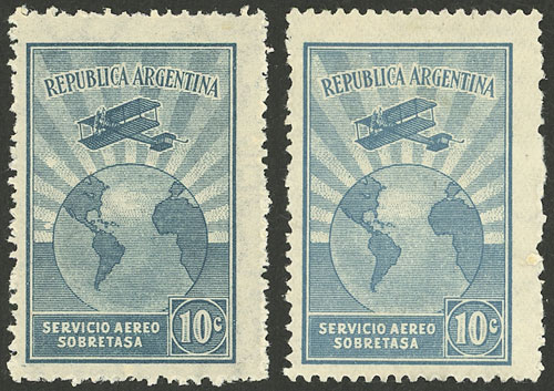 Lot 435 - Argentina general issues - Guillermo Jalil - Philatino Auction # 2348 ARGENTINA: General auction with material of all periods, including rarities Lot 435 - Argentina general issues - Guillermo Jalil - Philatino Auction # 2348 ARGENTINA: General auction with material of all periods, including rarities