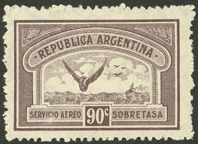 Lot 437 - Argentina general issues - Guillermo Jalil - Philatino Auction # 2348 ARGENTINA: General auction with material of all periods, including rarities Lot 437 - Argentina general issues - Guillermo Jalil - Philatino Auction # 2348 ARGENTINA: General auction with material of all periods, including rarities