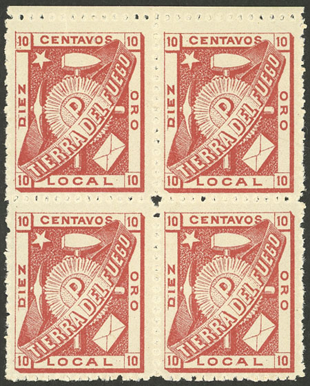 Lot 1294 - Argentina tierra del fuego -  Guillermo Jalil - Philatino Auction # 2348 ARGENTINA: General auction with material of all periods, including rarities