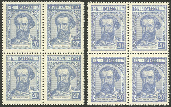Lot 478 - Argentina general issues - Guillermo Jalil - Philatino Auction # 2348 ARGENTINA: General auction with material of all periods, including rarities Lot 478 - Argentina general issues - Guillermo Jalil - Philatino Auction # 2348 ARGENTINA: General auction with material of all periods, including rarities