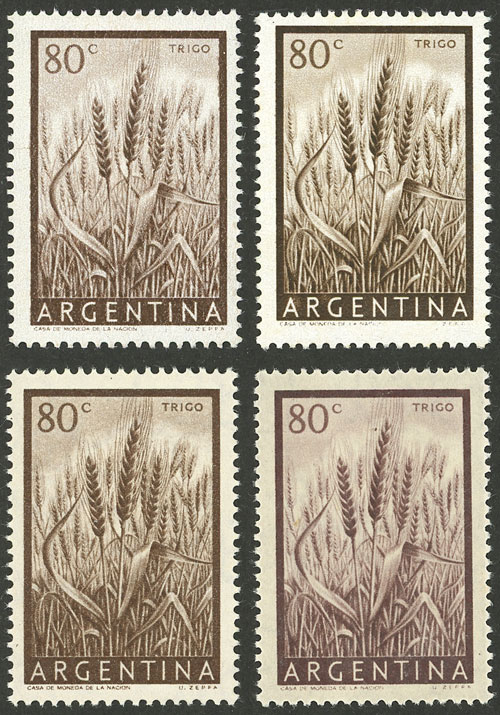 Lot 686 - Argentina general issues -  Guillermo Jalil - Philatino Auction # 2348 ARGENTINA: General auction with material of all periods, including rarities