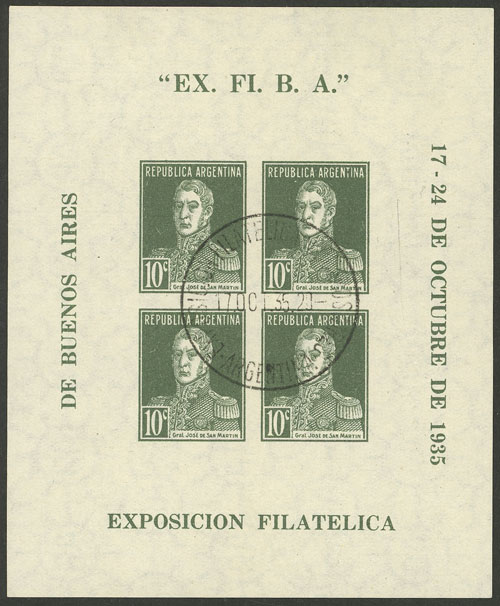 Lot 1092 - Argentina souvenir sheets - Guillermo Jalil - Philatino Auction # 2348 ARGENTINA: General auction with material of all periods, including rarities Lot 1092 - Argentina souvenir sheets - Guillermo Jalil - Philatino Auction # 2348 ARGENTINA: General auction with material of all periods, including rarities