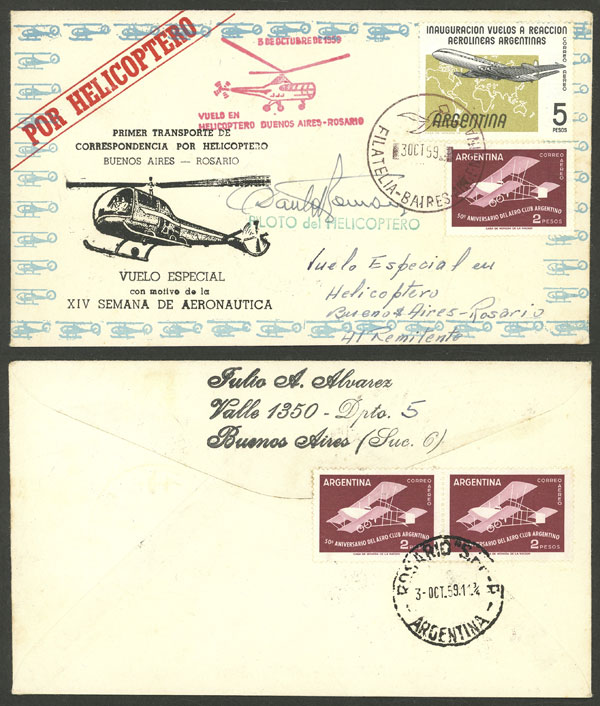 Lot 1437 - Argentina postal history - Guillermo Jalil - Philatino Auction # 2348 ARGENTINA: General auction with material of all periods, including rarities Lot 1437 - Argentina postal history - Guillermo Jalil - Philatino Auction # 2348 ARGENTINA: General auction with material of all periods, including rarities