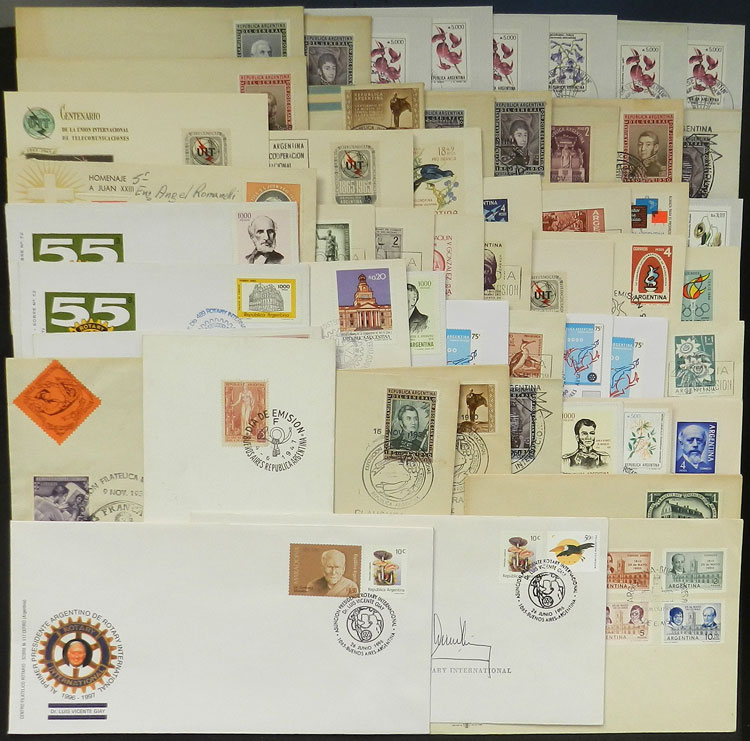 Lot 1408 - Argentina postal history -  Guillermo Jalil - Philatino Auction # 2348 ARGENTINA: General auction with material of all periods, including rarities