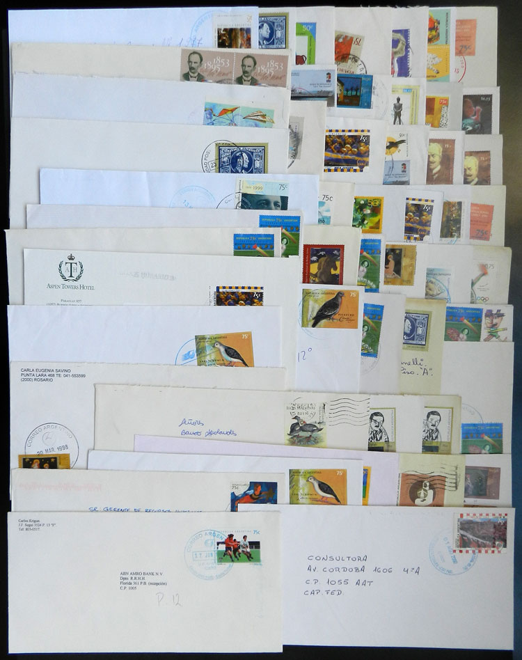 Lot 1478 - Argentina postal history -  Guillermo Jalil - Philatino Auction # 2348 ARGENTINA: General auction with material of all periods, including rarities