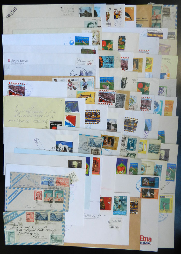 Lot 1386 - Argentina postal history -  Guillermo Jalil - Philatino Auction # 2348 ARGENTINA: General auction with material of all periods, including rarities