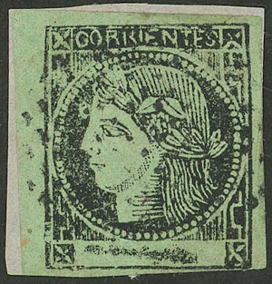 Lot 45 - Argentina corrientes - Guillermo Jalil - Philatino Auction # 2348 ARGENTINA: General auction with material of all periods, including rarities Lot 45 - Argentina corrientes - Guillermo Jalil - Philatino Auction # 2348 ARGENTINA: General auction with material of all periods, including rarities