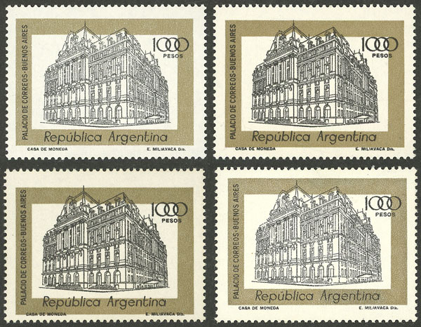 Lot 939 - Argentina general issues - Guillermo Jalil - Philatino Auction # 2348 ARGENTINA: General auction with material of all periods, including rarities Lot 939 - Argentina general issues - Guillermo Jalil - Philatino Auction # 2348 ARGENTINA: General auction with material of all periods, including rarities