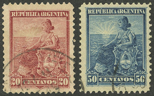 Lot 324 - Argentina general issues - Guillermo Jalil - Philatino Auction # 2348 ARGENTINA: General auction with material of all periods, including rarities Lot 324 - Argentina general issues - Guillermo Jalil - Philatino Auction # 2348 ARGENTINA: General auction with material of all periods, including rarities