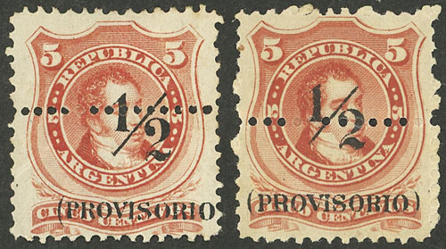 Lot 204 - Argentina general issues - Guillermo Jalil - Philatino Auction # 2348 ARGENTINA: General auction with material of all periods, including rarities Lot 204 - Argentina general issues - Guillermo Jalil - Philatino Auction # 2348 ARGENTINA: General auction with material of all periods, including rarities