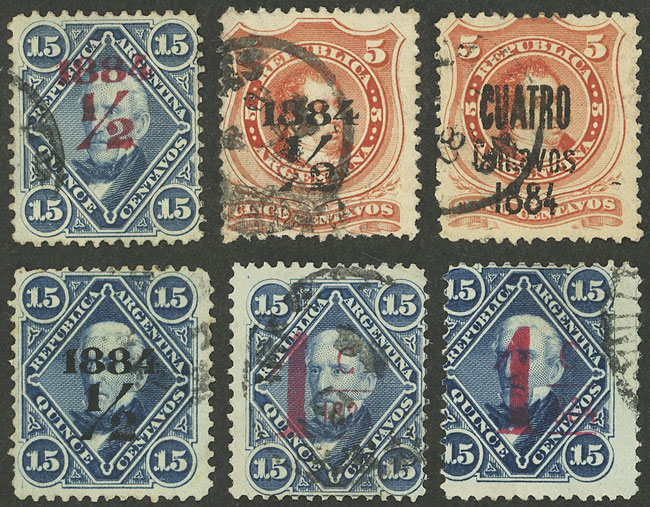 Lot 215 - Argentina general issues - Guillermo Jalil - Philatino Auction # 2348 ARGENTINA: General auction with material of all periods, including rarities Lot 215 - Argentina general issues - Guillermo Jalil - Philatino Auction # 2348 ARGENTINA: General auction with material of all periods, including rarities