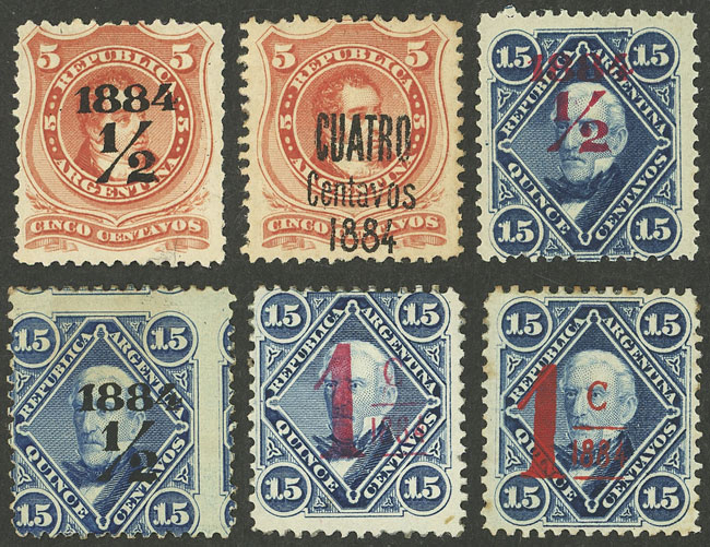 Lot 213 - Argentina general issues - Guillermo Jalil - Philatino Auction # 2348 ARGENTINA: General auction with material of all periods, including rarities Lot 213 - Argentina general issues - Guillermo Jalil - Philatino Auction # 2348 ARGENTINA: General auction with material of all periods, including rarities