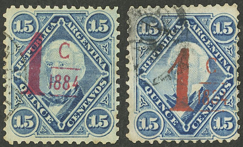 Lot 212 - Argentina general issues - Guillermo Jalil - Philatino Auction # 2348 ARGENTINA: General auction with material of all periods, including rarities Lot 212 - Argentina general issues - Guillermo Jalil - Philatino Auction # 2348 ARGENTINA: General auction with material of all periods, including rarities