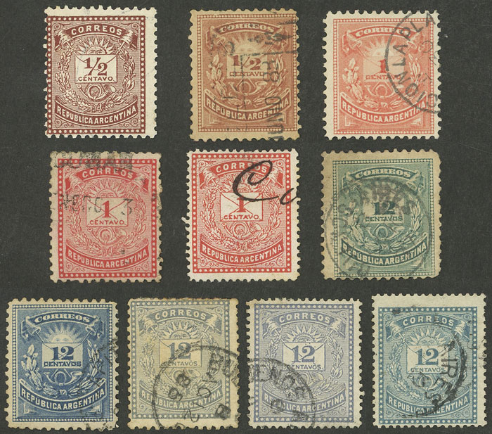 Lot 207 - Argentina general issues - Guillermo Jalil - Philatino Auction # 2348 ARGENTINA: General auction with material of all periods, including rarities Lot 207 - Argentina general issues - Guillermo Jalil - Philatino Auction # 2348 ARGENTINA: General auction with material of all periods, including rarities