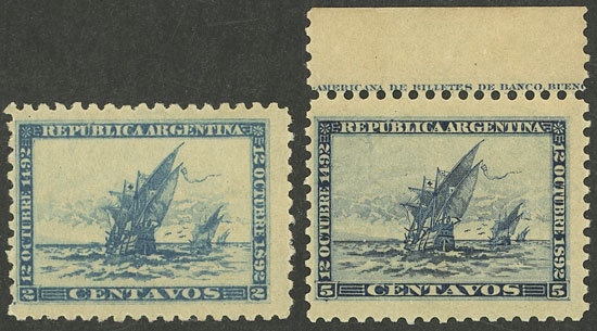 Lot 261 - Argentina general issues - Guillermo Jalil - Philatino Auction # 2348 ARGENTINA: General auction with material of all periods, including rarities Lot 261 - Argentina general issues - Guillermo Jalil - Philatino Auction # 2348 ARGENTINA: General auction with material of all periods, including rarities