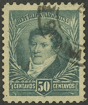 Lot 276 - Argentina general issues -  Guillermo Jalil - Philatino Auction # 2348 ARGENTINA: General auction with material of all periods, including rarities
