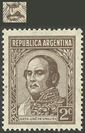 Lot 519 - Argentina general issues -  Guillermo Jalil - Philatino Auction # 2348 ARGENTINA: General auction with material of all periods, including rarities