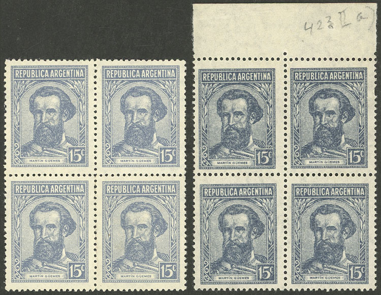 Lot 590 - Argentina general issues - Guillermo Jalil - Philatino Auction # 2348 ARGENTINA: General auction with material of all periods, including rarities Lot 590 - Argentina general issues - Guillermo Jalil - Philatino Auction # 2348 ARGENTINA: General auction with material of all periods, including rarities