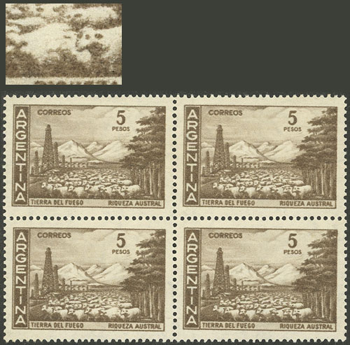 Lot 682 - Argentina general issues -  Guillermo Jalil - Philatino Auction # 2348 ARGENTINA: General auction with material of all periods, including rarities