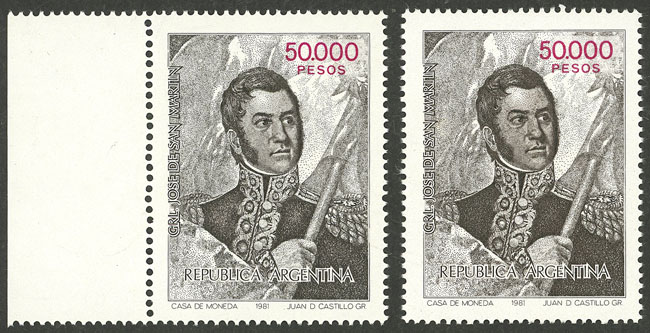 Lot 956 - Argentina general issues - Guillermo Jalil - Philatino Auction # 2348 ARGENTINA: General auction with material of all periods, including rarities Lot 956 - Argentina general issues - Guillermo Jalil - Philatino Auction # 2348 ARGENTINA: General auction with material of all periods, including rarities